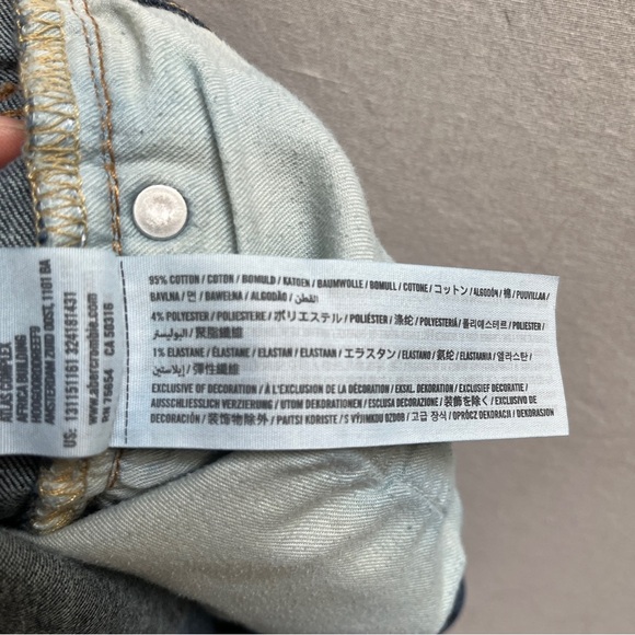 Abercrombie & Fitch Skinny Stretch Jean Sz 32 x 32 - Picture 6 of 10